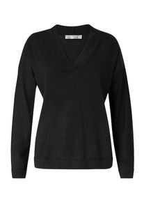 Hallhuber, Damen Pullover, Schwarz