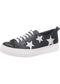 kmb. KMB, Damen Sneakers 'Ruk', Schwarz / Silber / Wei&szlig;