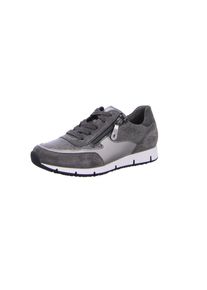 Paul Green, Damen Schnürschuhe, Basaltgrau / Silber