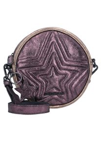 FREDsBRUDER, Damen Umhängetasche 'Round Rush', Rosegold / Beere