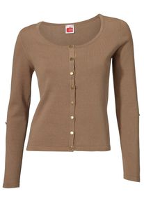 Heine, Damen Strickjacke, Camel
