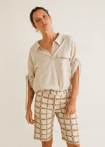 Mango, Damen Hemd 'Manon', Creme