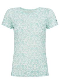 super.natural, Damen Funktionsunterw&auml;sche 'Base 140', T&uuml;rkis / Wei&szlig;