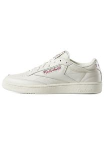Reebok CLASSIC, Herren Schuhe 'Club C 85', Weinrot / Naturwei&szlig;