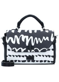 Desigual, Damen Handtasche, Schwarz / Weiß