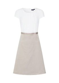 More & More MORE & MORE, Damen - Kleider 'Patched Dress Active', Creme / Sand