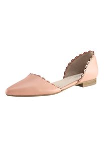 Heine, Damen Ballerina, Pfirsich