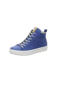 Ecco, Damen Sneakers, Beige / Royalblau