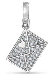 JETTE, Damen Charm, Silber / Weiß