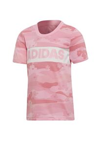 adidas Performance, M&auml;dchen T-Shirt 'Summer', Pink / Rosa / Wei&szlig;