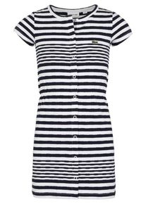 Lacoste, Mädchen Kleid, Marine / Weiß