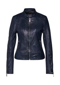 Maze, Damen Lederjacke 'Lindsay', Navy