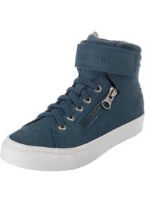 Hummel, M&auml;dchen Sneakers 'STADIL ZIP', Dunkelblau