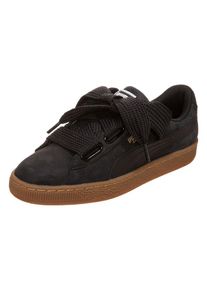 Puma, Damen Sneaker 'Basket Heart', Schwarz