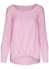 Seidensticker, Damen Shirtbluse 'Schwarze Rose', Pink / Weiß