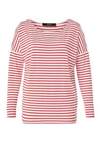 Hallhuber, Damen Ringelshirt, Rot / Wei&szlig;