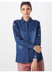 Noisy may, Damen Bluse 'ERIK DENIM', Blue Denim