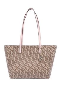 DKNY, Damen Tasche 'BRYANT-MD-TOTE-LOGO', Beige / Rosa