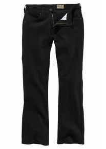 Wrangler, Herren Bootcut-Jeans 'Jacksville', Schwarz