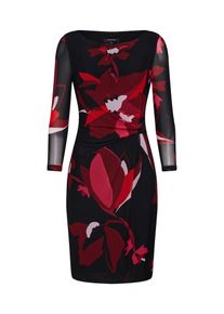 comma, Damen Kleid 'KLEID KURZ', Mischfarben / Schwarz
