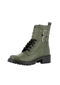 Evita, Damen Schn&uuml;rstiefelette VERA, Gr&uuml;n