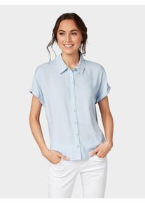 Tom Tailor, Damen Blusen, Hellblau