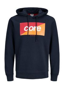 Jack & Jones JACK & JONES, Herren Sweatshirt, Nachtblau / Orange / Rot / Weiß