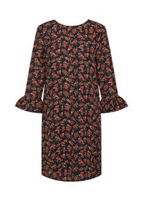 Fashion Union, Damen Kleid 'MELISSA', Rot / Schwarz