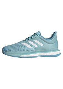 adidas Performance, Herren Sportschuh 'SoleCourt Boost CG6339', Türkis / Weiß