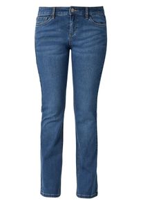 TRIANGLE, Damen Stretchjeans, Blau