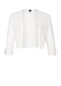 s.Oliver BLACK LABEL, Damen Cardigan, Wei&szlig;