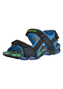 Dockers by Gerli, Sandalen, Royalblau / Grün / Schwarz