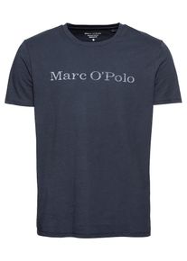 Marc O'Polo Marc O'Polo, Herren T-Shirt, Dunkelblau / Perlweiß