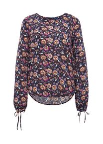 Tom Tailor, Damen Bluse, Navy / Mischfarben