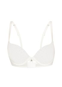 Sassa Mode Sassa, Damen Push Up-BH 'PURE ANIMAL', Weiß