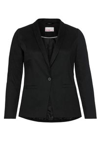 sheego Style, Damen Blazer, Schwarz