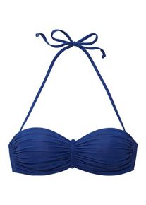 Buffalo, Damen Bügel-Bandeau-Top "Happy", Blau