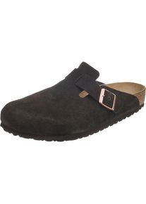 Birkenstock, Herren Boston VL WB Pantoletten, Schwarz