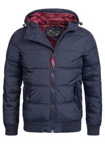 INDICODE JEANS, Herren Bomberjacke 'Adrian ZA', Navy