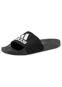 adidas Performance, Herren Badeschuh 'Adilette', Schwarz / Weiß