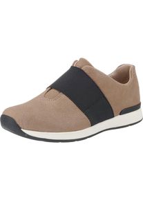 Vionic, Damen Slipper, Hellbeige / Schwarz / Wei&szlig;