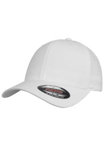 Flexfit, Herren Perforated Cap, Weiß
