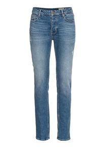 Review, Herren Jeans 'SLIM DESTMIDBLUE', Blue Denim