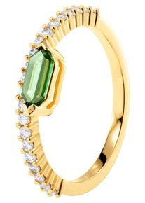 Swarovski, Damen Ring 'Oz 5482507', Gold / Grasgrün