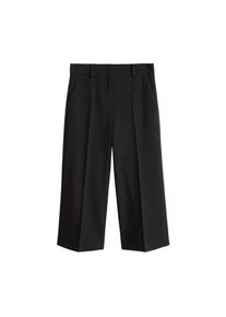 Mango, Damen Hose 'Bermu', Schwarz