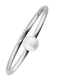 CAI Ca&iuml;, Damen Perlenring, Silber