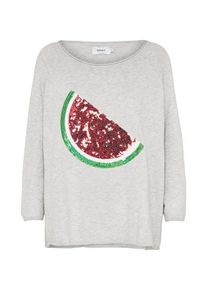 Only, Damen Pullover 'onlMARLEY', Graumeliert