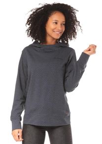 Vaude, Damen Kapuzenpullover 'Tuenno', Taubenblau / Weiß
