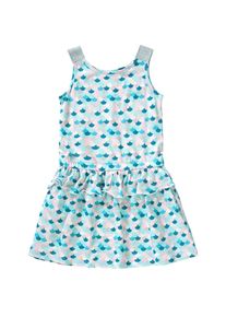 LEMON BERET, Mädchen Jerseykleid, Blau / Türkis / Rosa / Silber / Weiß
