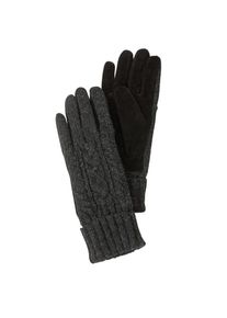 s.Oliver RED LABEL, Damen Handschuhe, Schwarz / Schwarzmeliert